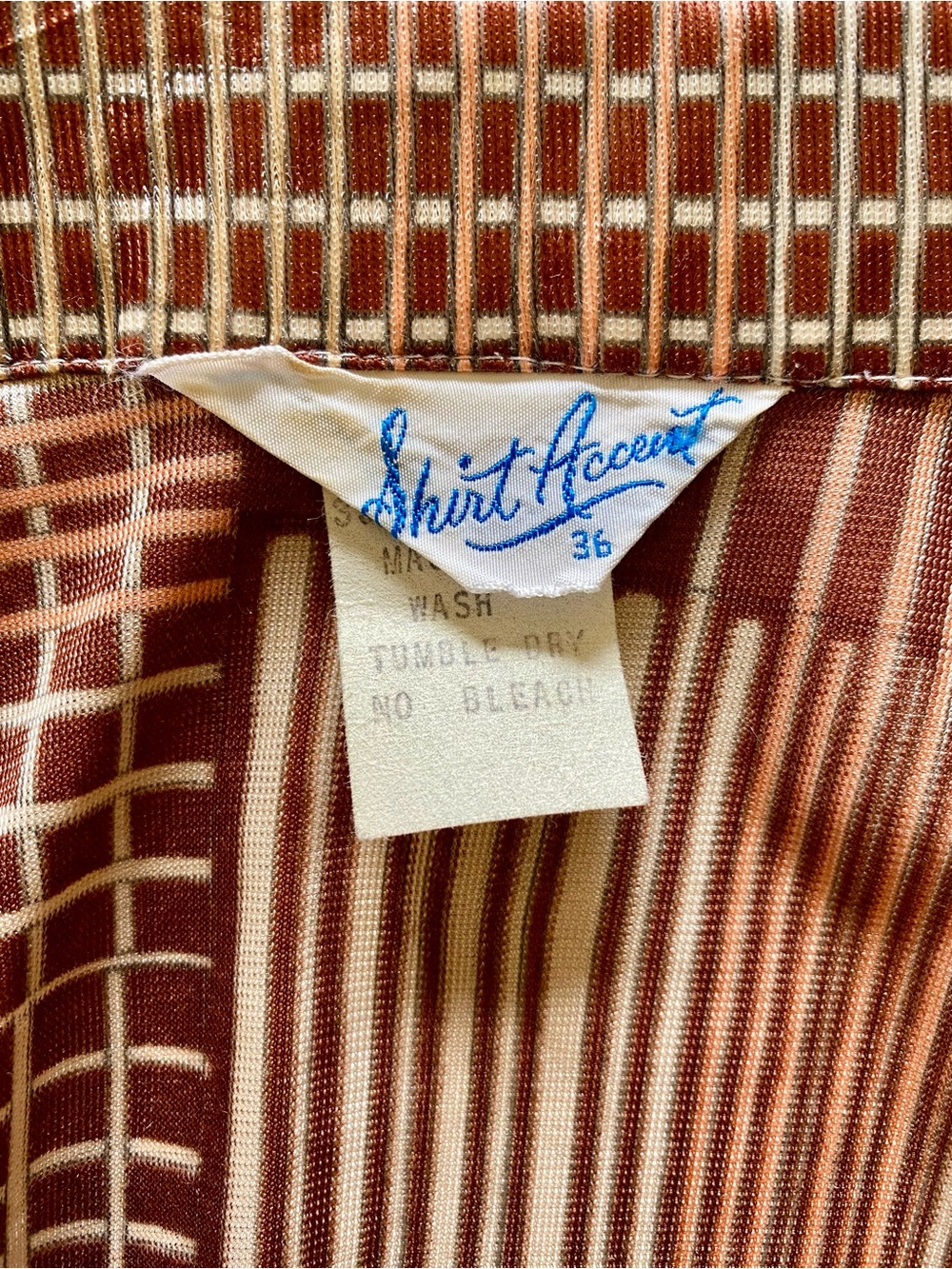 70s Geometric Print Shirt 🕺🏼 - Picture 5 of 5